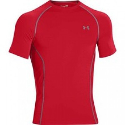 Under Armour HG Sonic Armour Vent SS Tee kurzarm Tee T-Shirt 1243332 600 rot