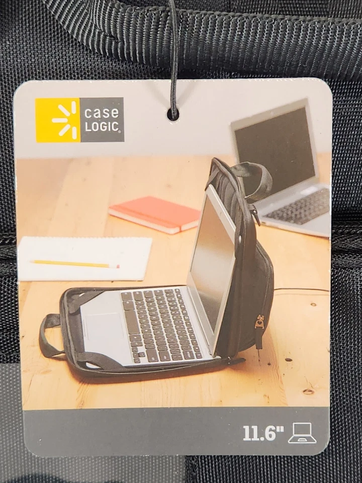 Bolsa de transporte Case Logic 11,6" para laptop - Modelo 3203771 - Preta  - Imagem 2 de 4