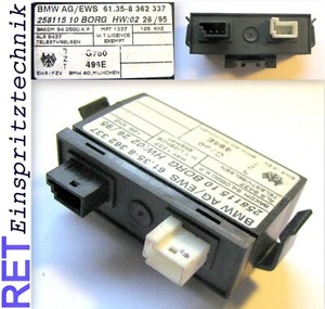 Steuergerät Wegfahrsperre BORG 8362337 BMW E 36 original