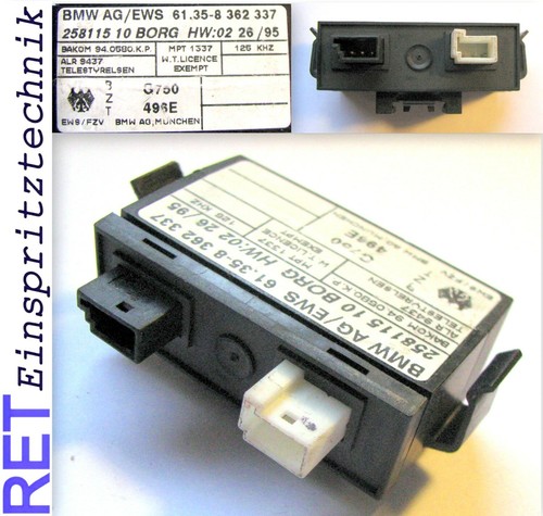 Steuergerät Wegfahrsperre BORG 8362337 BMW E 36 original