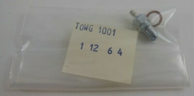 TOWG 1001 Power Glow Plug Vintage New Old Stock NOS 1 12 64 Spacer Part RC