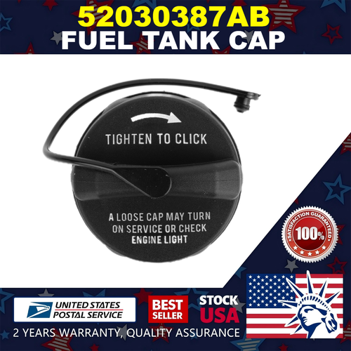 2003-2018 Jeep Wrangler Fuel Filler Cap Non Locking Gas Cap Mopar OEM