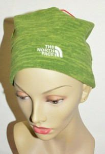 north face beanie green