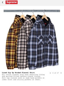 Supreme Flannel Zip | eBay
