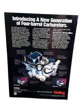 1988 Holley 4010 4011 Four Barrel Carburetors Vintage Print Ad Carburetor