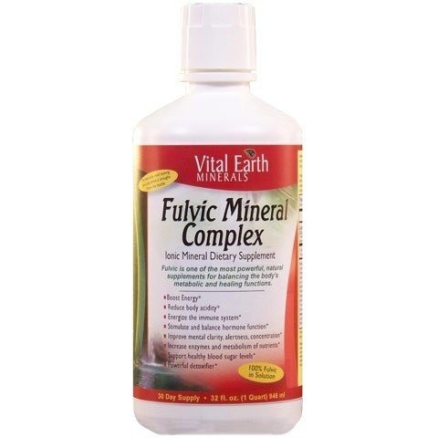 Vital Earth Minerals Fulvic Mineral Complex 32 унции жидкости 9690₽
