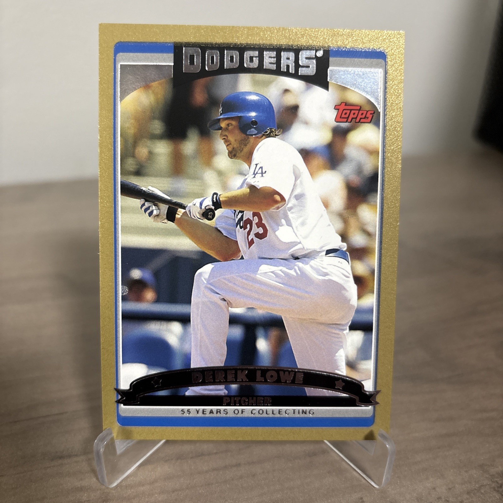 2006 Topps - #547 Derek Lowe - Gold Parallel /2006 - Los Angeles Dodgers