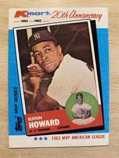 1982 Topps Kmart 20th Anniversary #3 Elston Howard