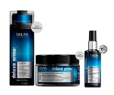 TRUSS Deluxe Prime Shampoo with Mask  Resconstructive Oil Set Bundle