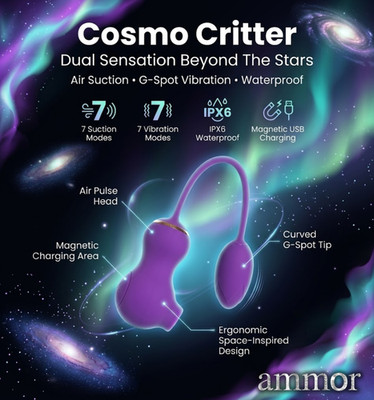 Cosmo Critter Dual Stimulation Massager