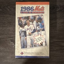 1986 New York Mets VHS A Year To Remember Wor...