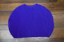 PLEATS PLEASE Blue Semicircular Top 138 9914