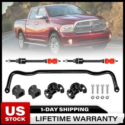 Front For 2011-2018 Ram 1500 4WD Stabilizer Sway Bar & Pair Stabilizer Bar Link