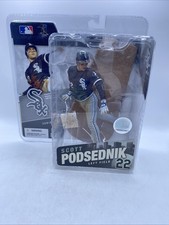 MLB Series 16 White Sox: #22 SCOTT PODSEDNIK Figure with Stand (2006, McFarlane)