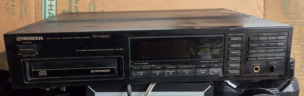 Pioneer Home Audio CD Players & Recorders 5-9 CD Changer Capacity
