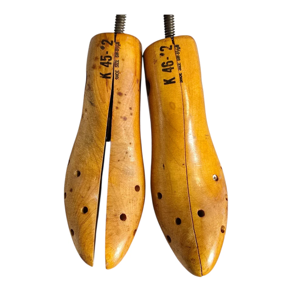 Estiradores/ensanchadores de zapatos vintage de madera y metal para mujer talla 6W - 8,5W Foto 2 de 4