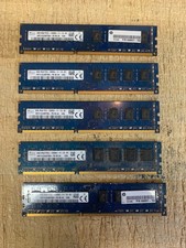 Lot of 5 SK Hynix PC3-12800U  PC3L-12800U 8GB DDR3 1600MHz Desktop RAM