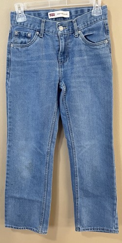 Levis 505 Regular Fit Boys Size 12 Regular 26x27 100% Cotton Medium Wash GC