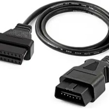 OBD2 OBD II 16Pin Male to Female Diagnostic Extension Convert Cable Adapter 1m/