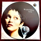 MADONNA RAIN 1993 PICTURE DISC VINYL 12" PROMO HYPE TAG EROTICA ALBUM RECORD SEX