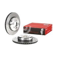 2X BREMBO BREMSSCHEIBEN 345mm BREMSSCHEIBE ZWEITEILIG GESCHLITZT/GELOCHT