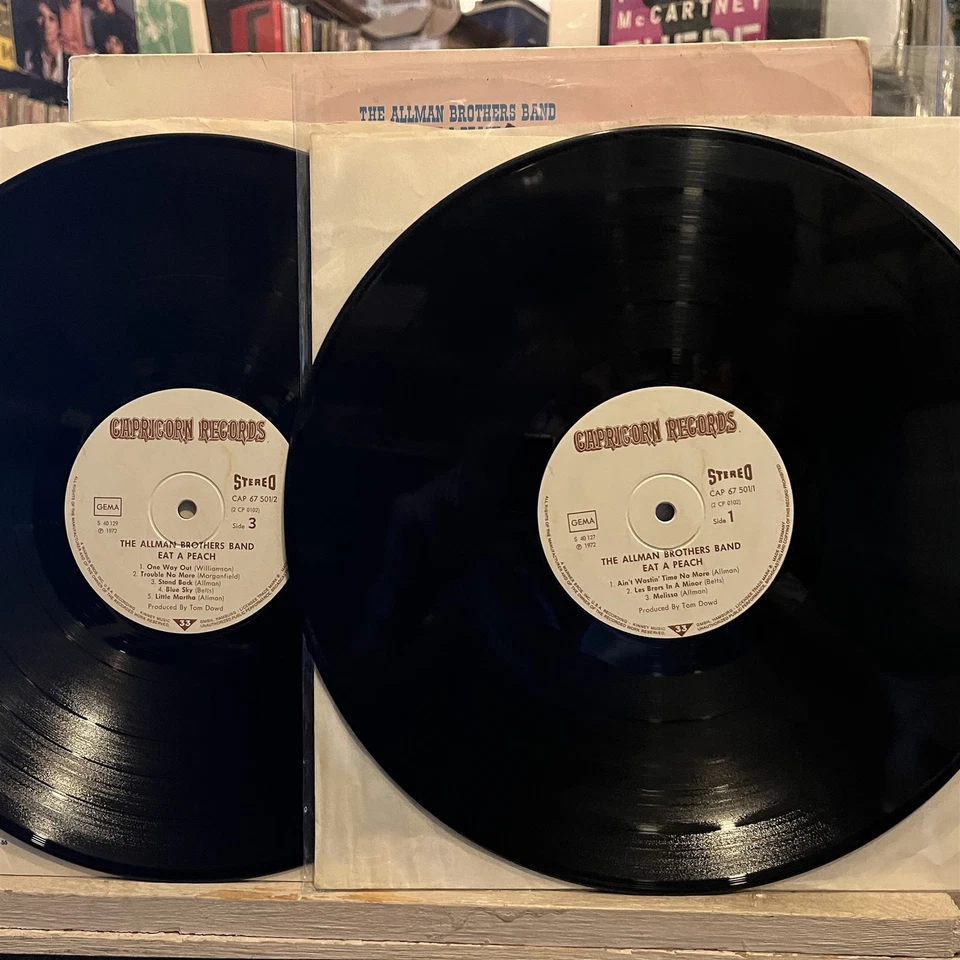 [ROCK/POP]~VG+ 2 DOUBLE LP~The ALLMAN BROTHERS BAND~Eat A Peach~[1972]~GERMANY~ - Image 4 of 4