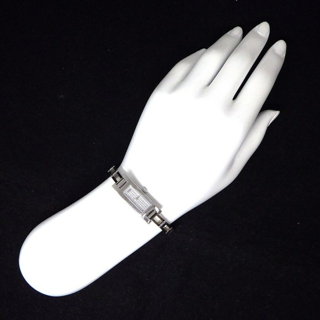 Gucci 3900L Bangle Watch Rectangular Diamond Dial… - image 8