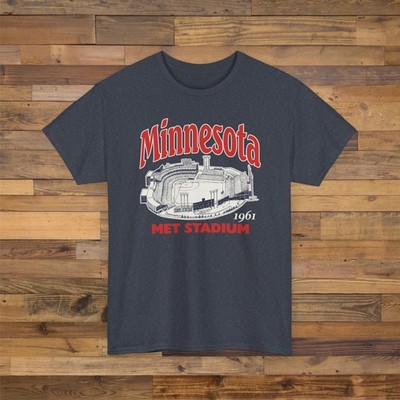 Metropolitan Stadium 1961 Ballpark T-Shirt - Minnesota Twins Baseball