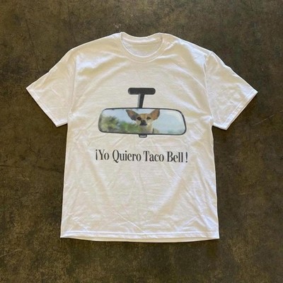 'Yo Quiero Taco Bell!' chihuahua dog graphic UNISEX T-SHIRT S-5XL