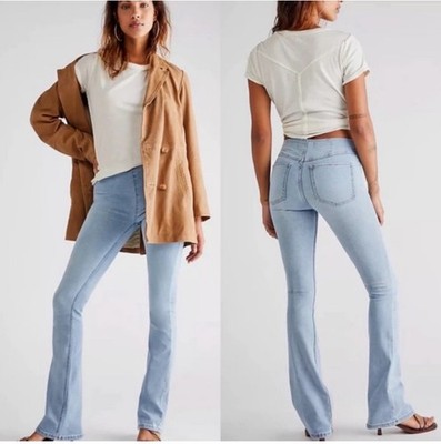 Free People Jenny High Rise Bootcut Jeans