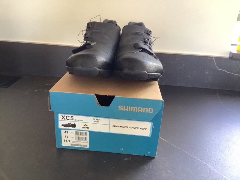 Shimano XC5 XC501 Black Cycling Shoes EU 49 New in box