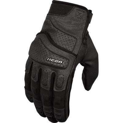 ICON Women's Superduty3 CE Gloves - Black - XL 3302-0922