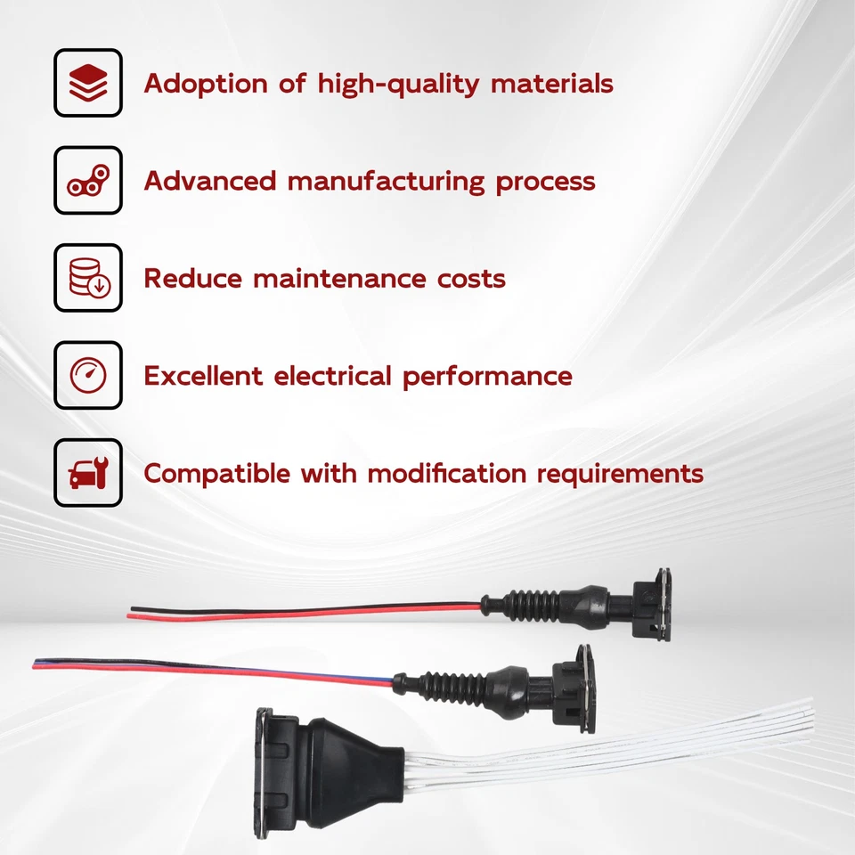 Nuevo kit de conector de arnés de cableado AFM TPS inyector de combustible para Datsun 1975-1984 Foto 3 de 4