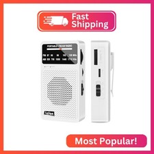 TRELC Portable Radio AM FM, Pocket AM FM Radios with Excellent Reception, Speake