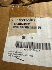 Genuine OEM Electrolux 154853801 Dishwasher Motor  Pump Assembly