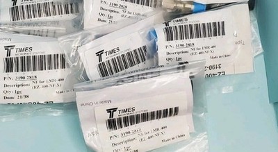 5 Pack of EZ-400-NF-X N Female Crimp Cap Connectors for LMR-400 