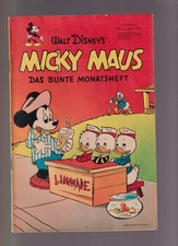 Micky Maus Jahrgang 1952 Original Heft Nr. 6 Ehapa Zustand ( 1-2 )