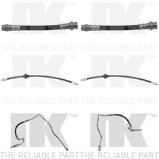 6xNK BREMSSCHLAUCH VORNE+HINTEN passend für RENAULT SCENIC III 2009-2016