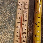 Vintage Advertisement Thermometer Central Trust Banking Owl Logo Made In USA — photo 3
