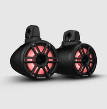 Rockford Fosgate M2 8in. Color Optix 2-Way Horn Loaded Wake Tower Speakers Pair