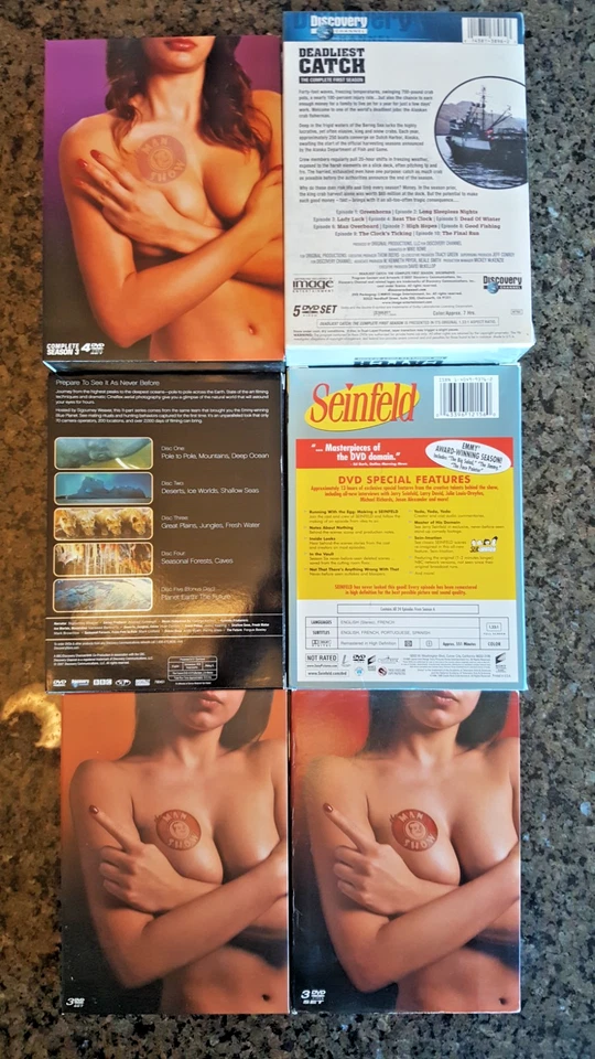 DVD Box-Set Lot, Man Show, Planet Earth, Seinfeld, Deadliest Catch - Image 2 of 4