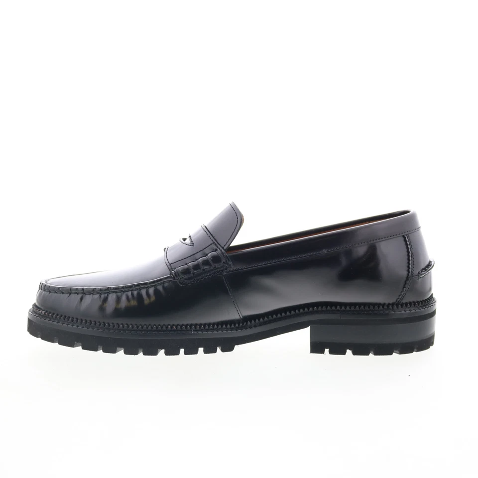 Johnston & Murphy Donnell Penny Mens Black Loafers & Slip Ons Penny Shoes - Image 3 of 4