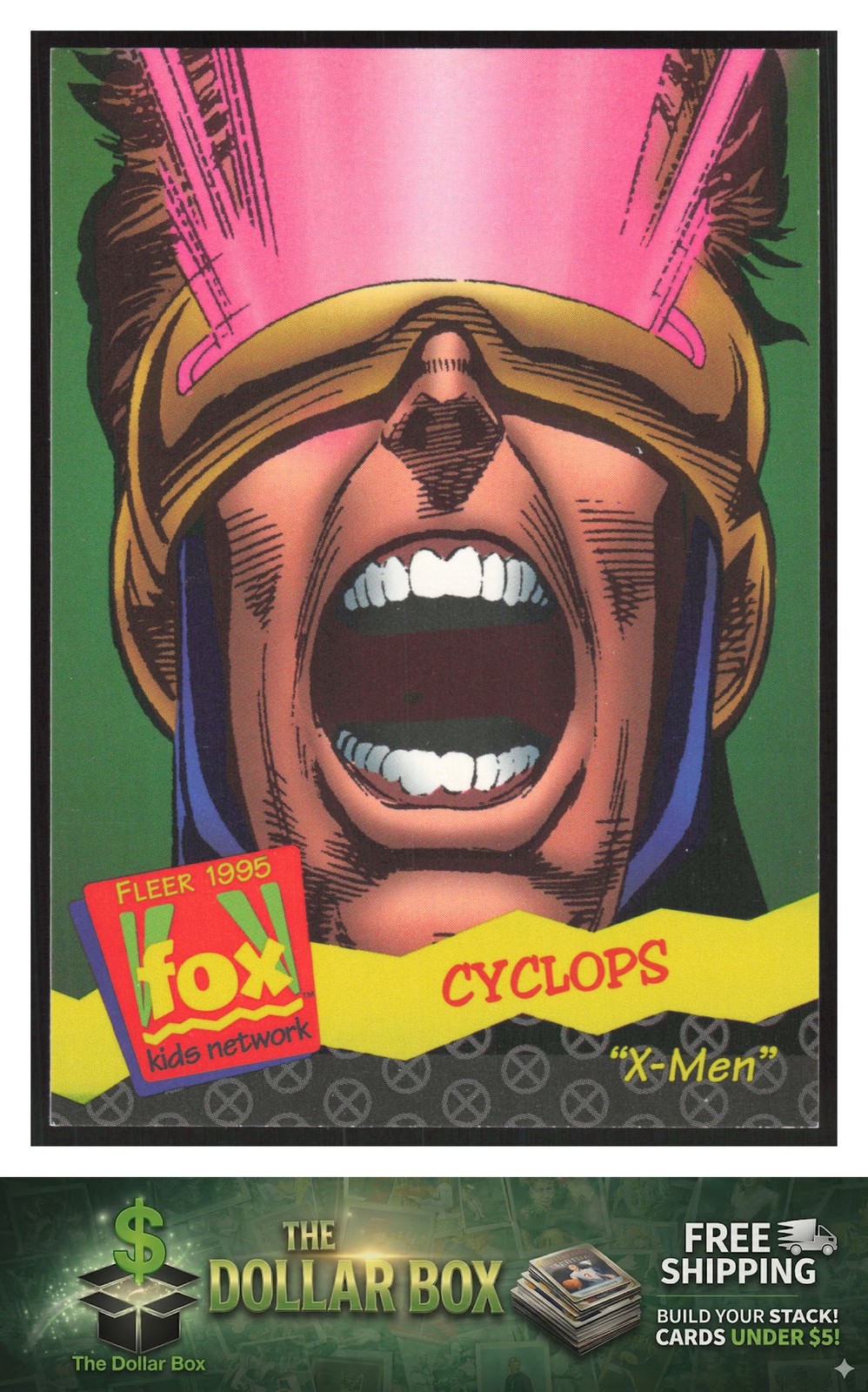 1995 Fleer Fox Kids Network #93 Cyclops