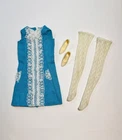 Vintage Barbie 1967 MOD Francie Mattel ICED BLUE #1274 Outfit Complete Excellent