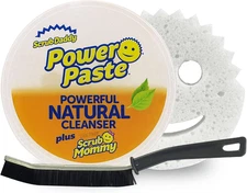 Power Paste Natural All Purpose Cleaner Bundle - Grout Cleaner for Tile Floors w