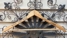 Vintage Wooden Wood Advertising Hanger - Royal York Hotel Toronto Canada