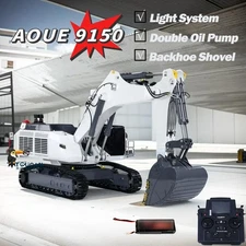 1:14 LESU Metal RC RTR Hydraulic Tracked Excavator AOUE9150 Radio Control Digger