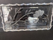 Princess House Heritage Romance Collection Lead Crystal Vanity Trinket Tray