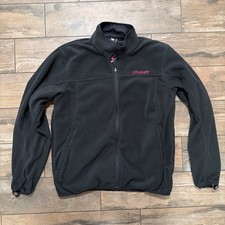 Spyder Zip Up Fleece Jacket 3in1 Fleece Only Red Spider On Back Black Large