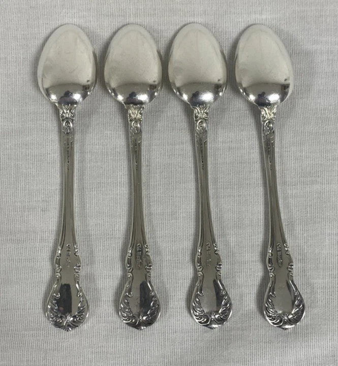 Old Master by Towle 纯银 4 件套 Demitasse 勺子 4.2 — 第 3/4 张图片